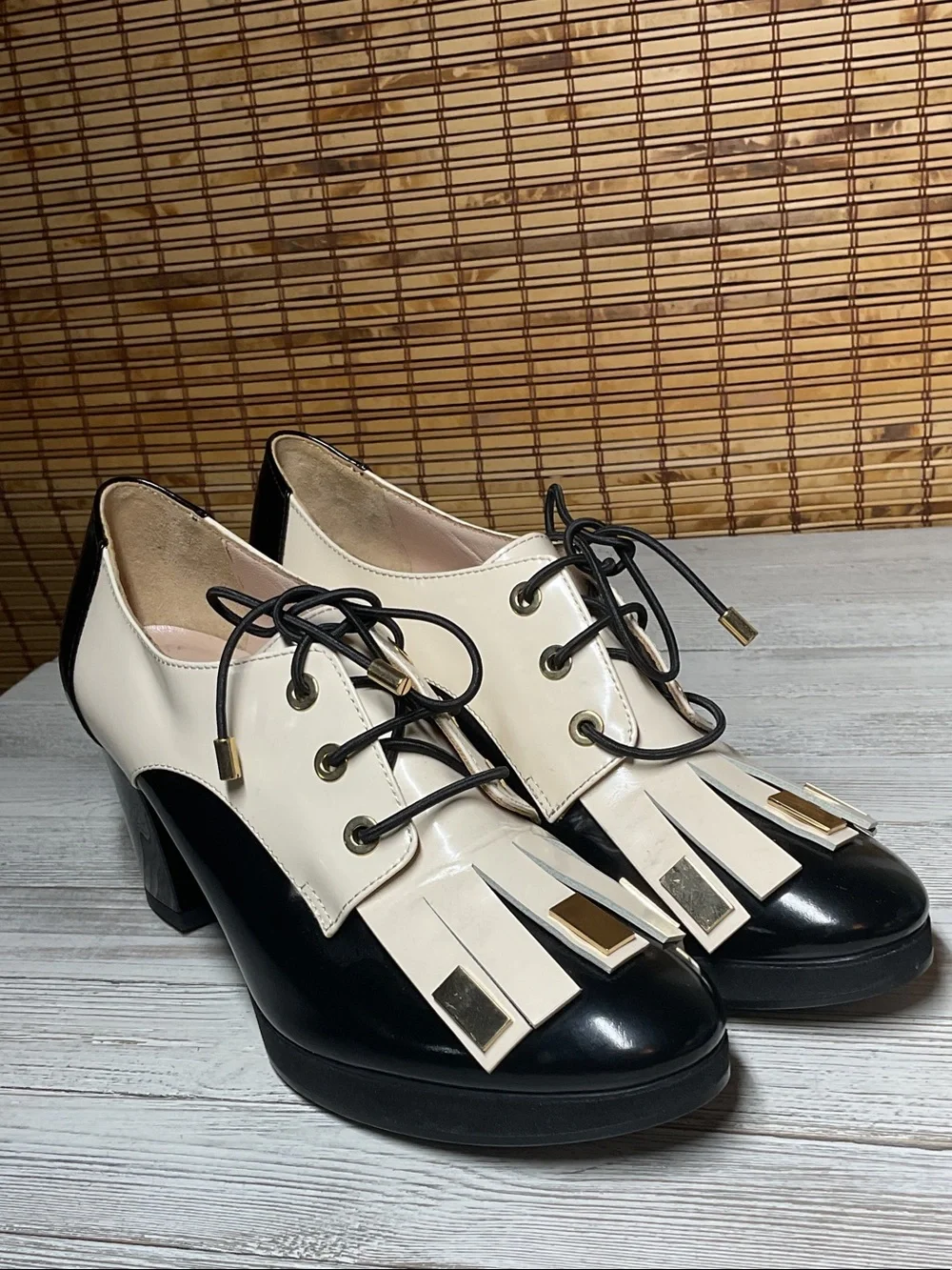 Vintage in EUC woman’s 2.5” heel shoes Giorgio Fabiani size EU 37 made in Italy